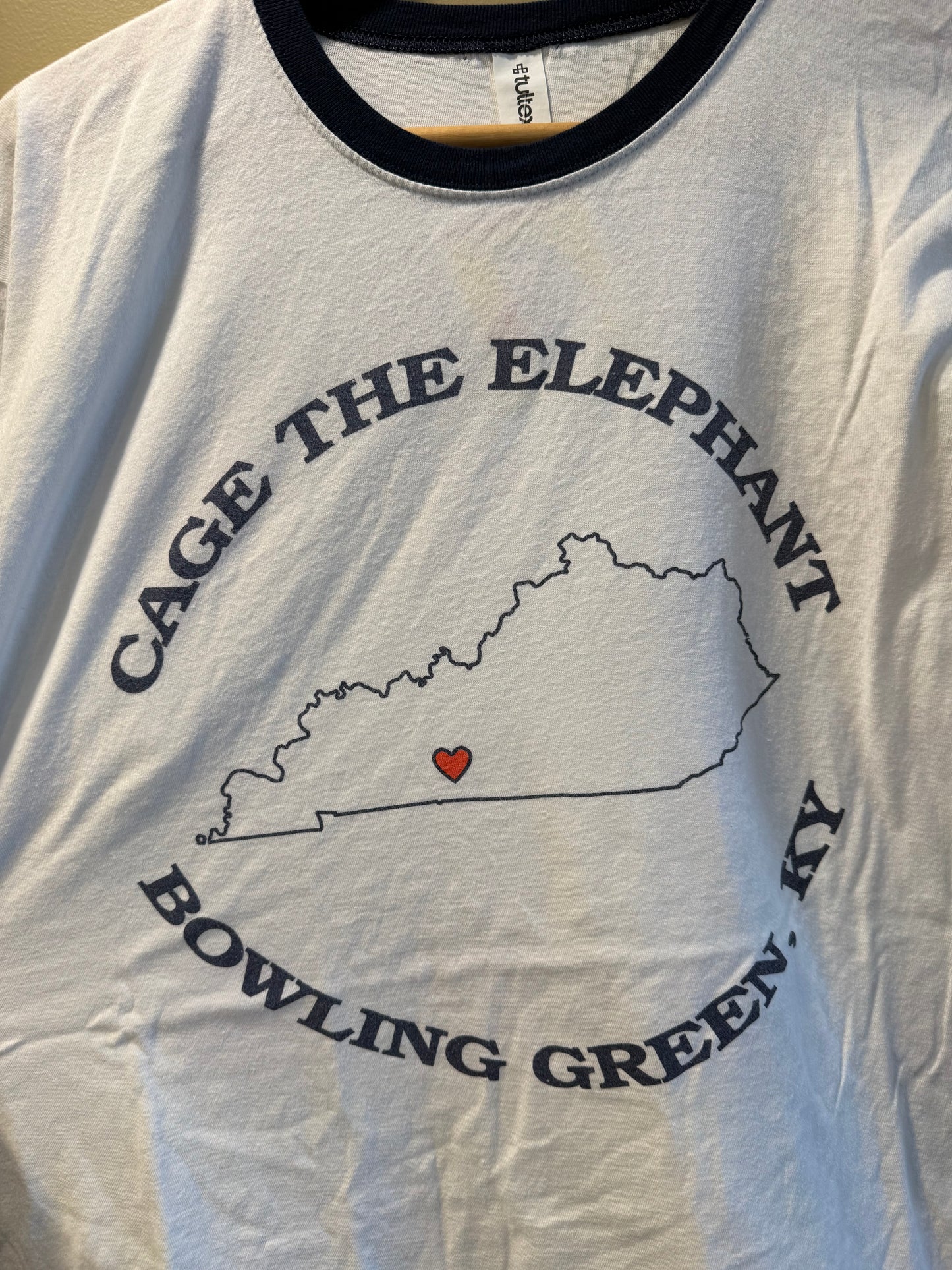 Cage The Elephant Bowling Green Kentucky Concert T-Shirt- L