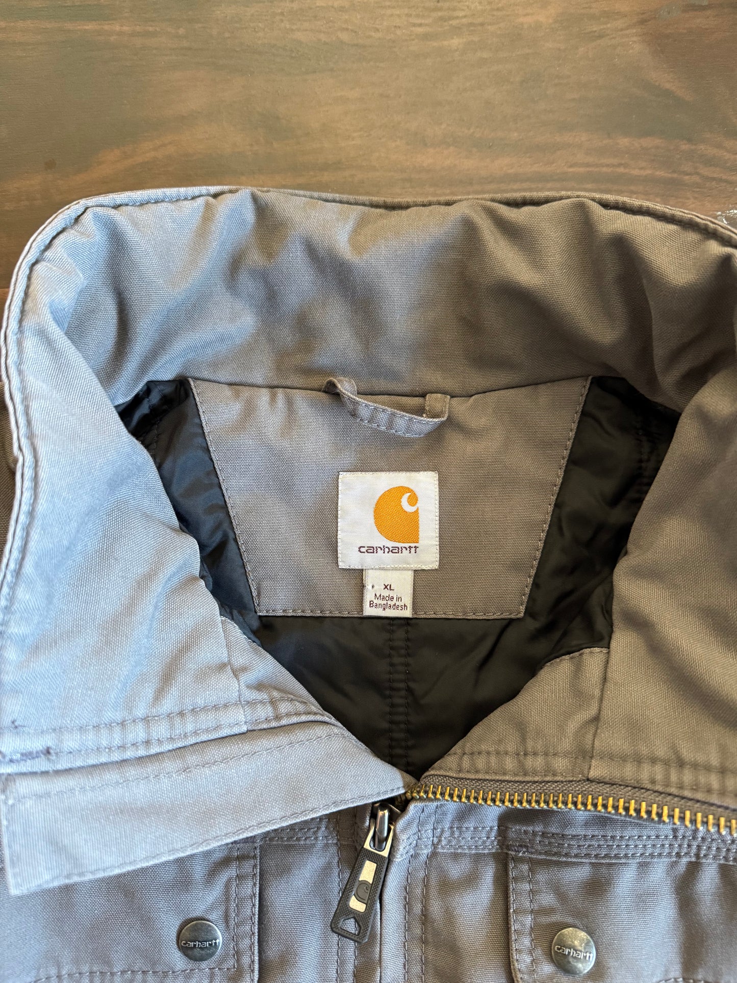 Vintage Carhartt Tactical Gray Workwear Jacket- XL