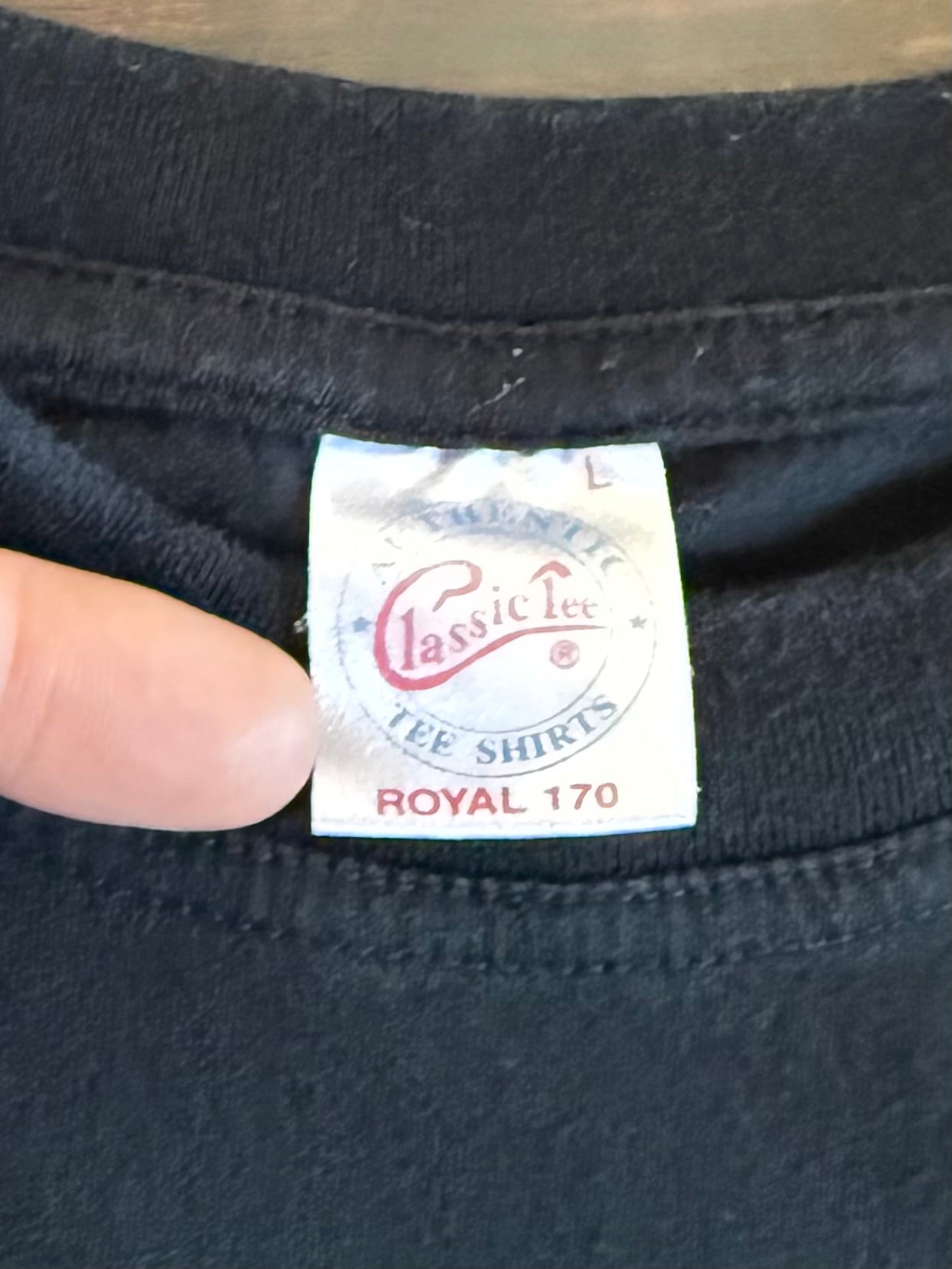 Vintage 2004 Cannes Film Festival Black Star T-Shirt- L