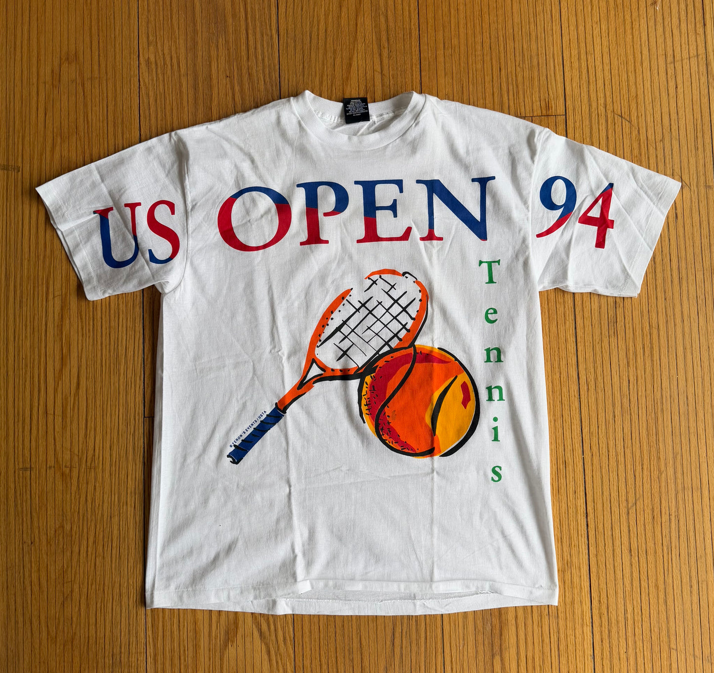 Vintage Tennis US Open ‘94 All Over Print T-Shirt- XL