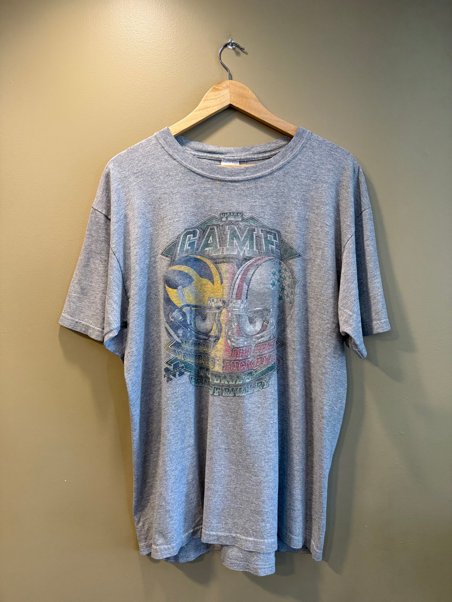 Vintage The Game Ohio State Vs. Michigan T-Shirt- L