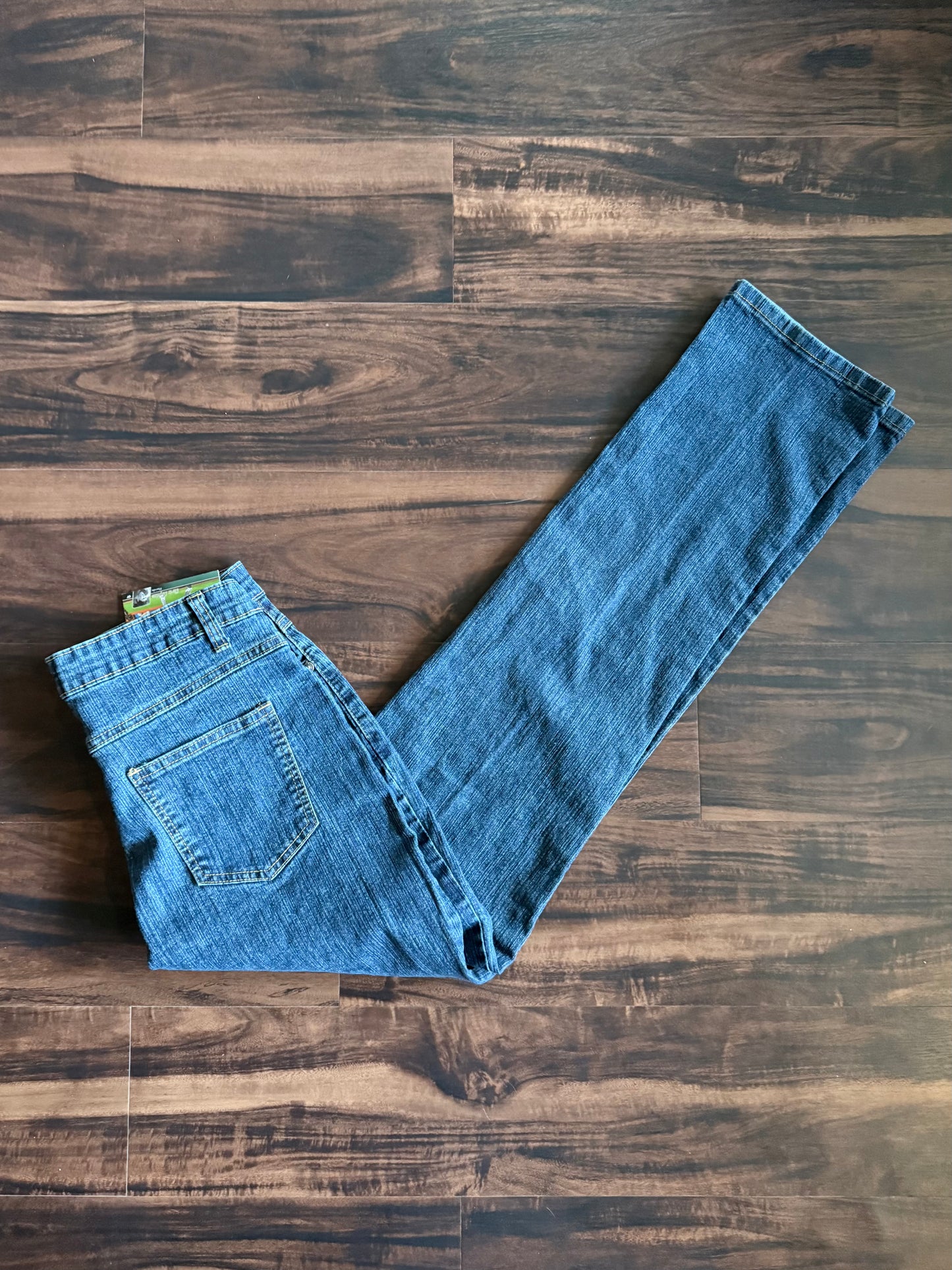 Vintage Y2K JeanBay Stone Encrusted Denim Jeans- 32x31