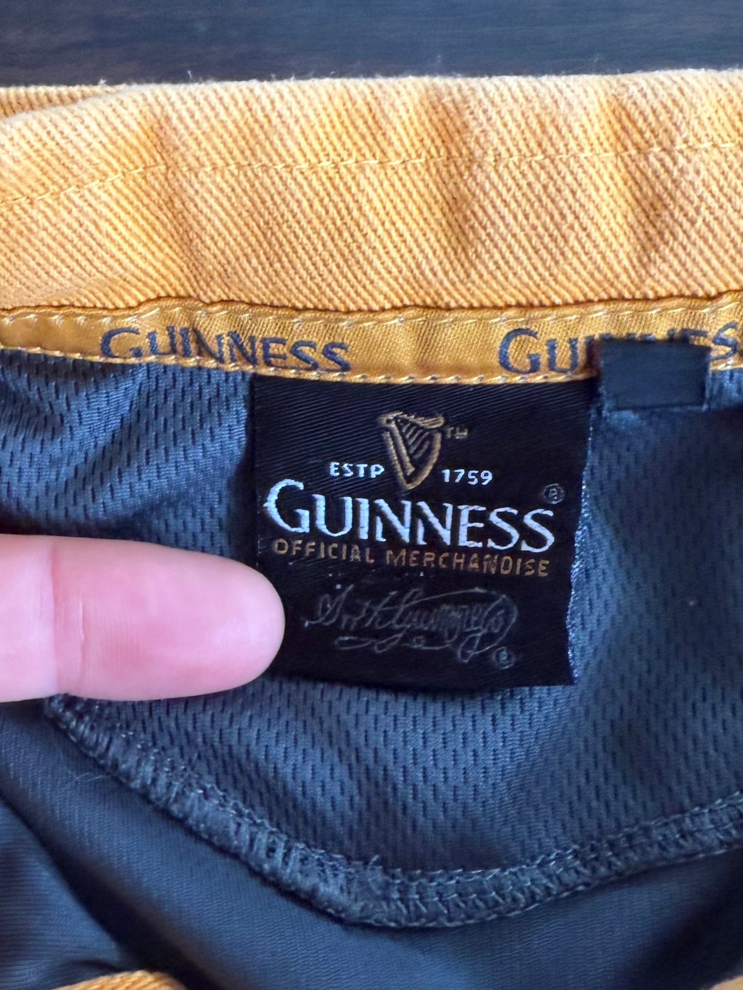 Vintage Guinness Polo Rugby Shirt- L