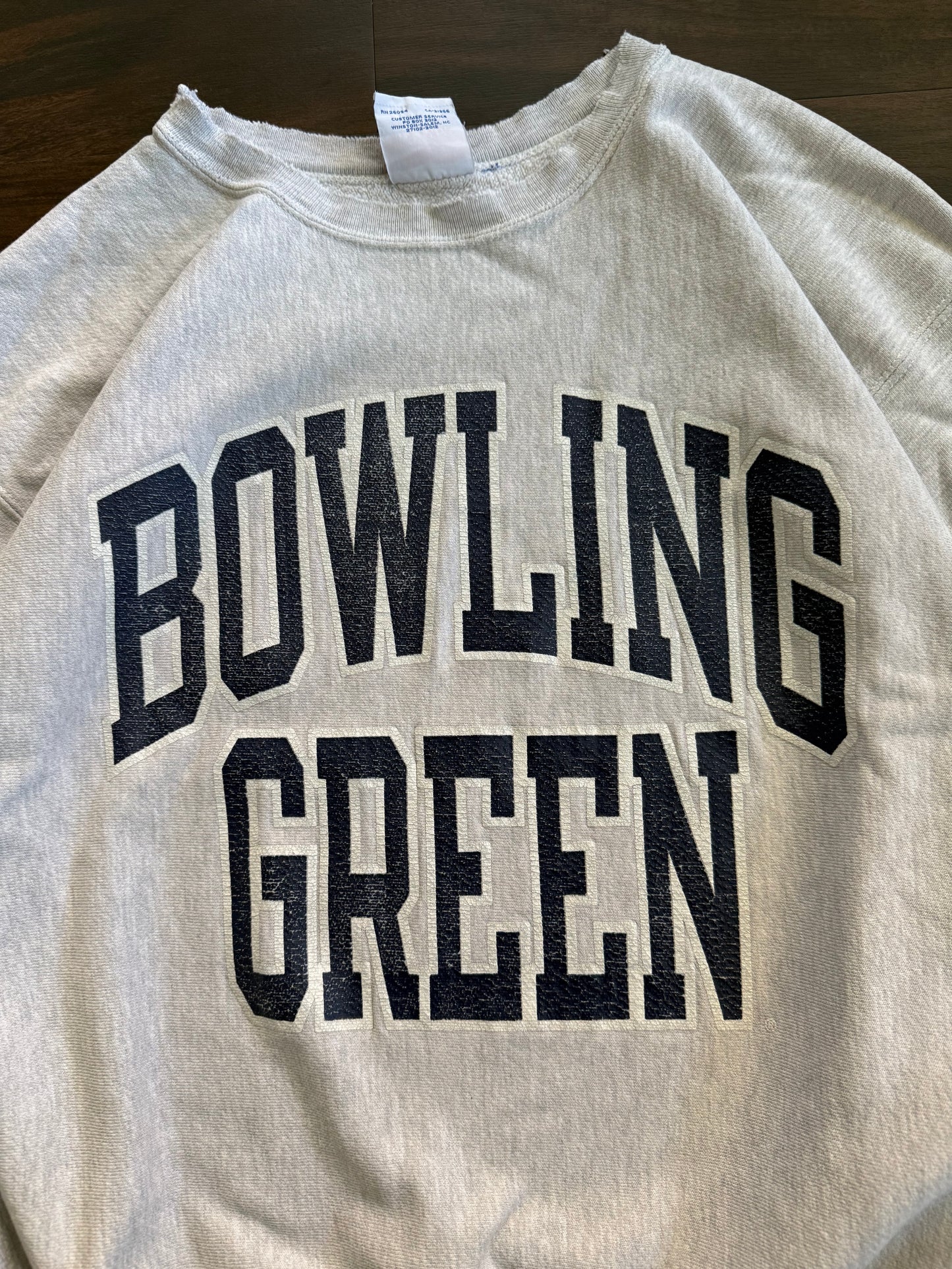 Vintage Bowling Green State University Champion Reverse Weave Crewneck Sweatshirt- L