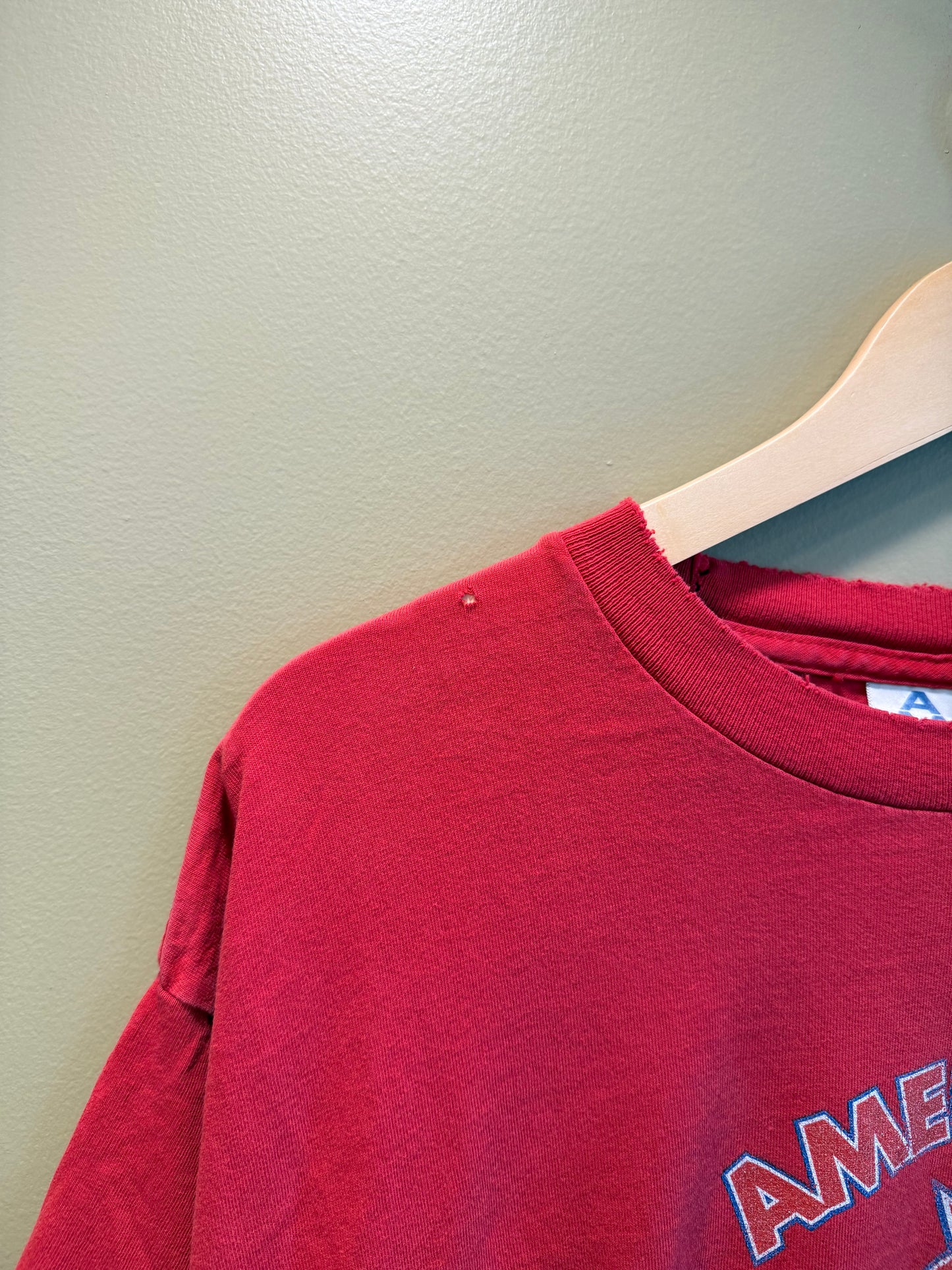 Vintage Zero Skateboards American Zero Red Star T-Shirt- L