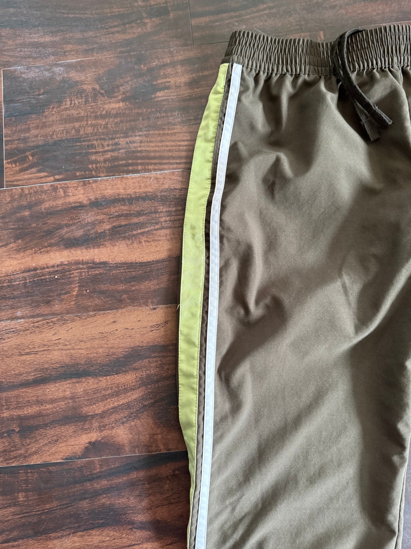 Vintage Nike Olive Green Track Pants- 30x31