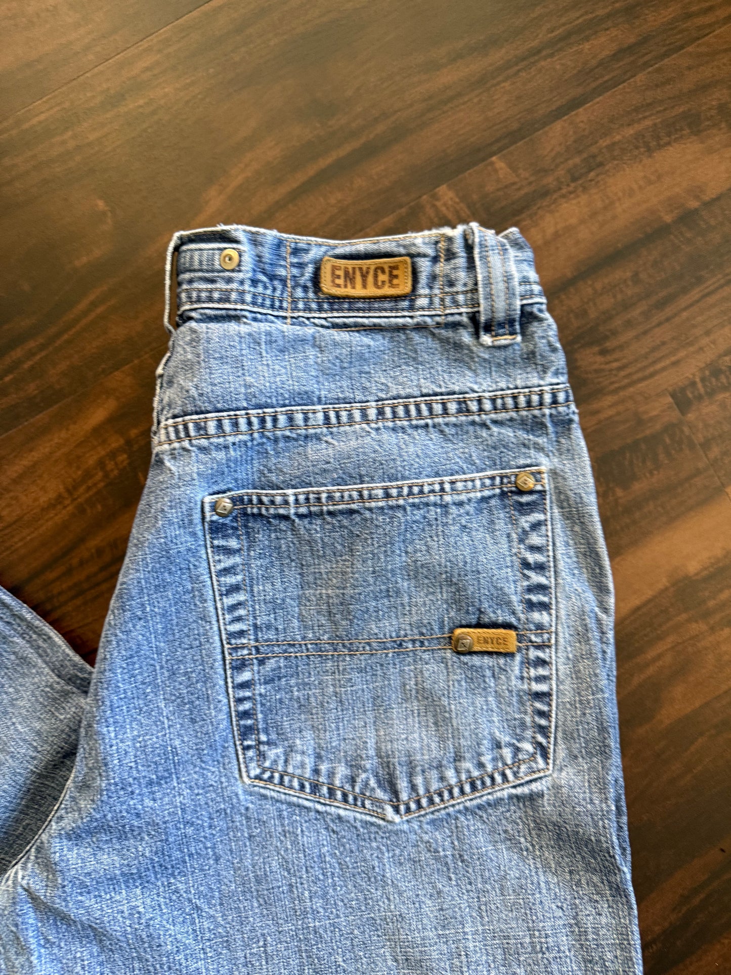 Vintage ENYCE Light Wash Streetwear Denim Jeans- 30x28