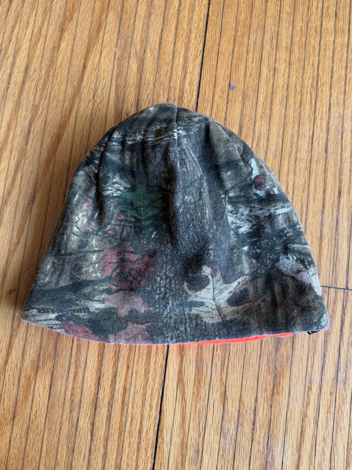 Vintage GMC Real Tree Camouflage Skull Cap Beanie