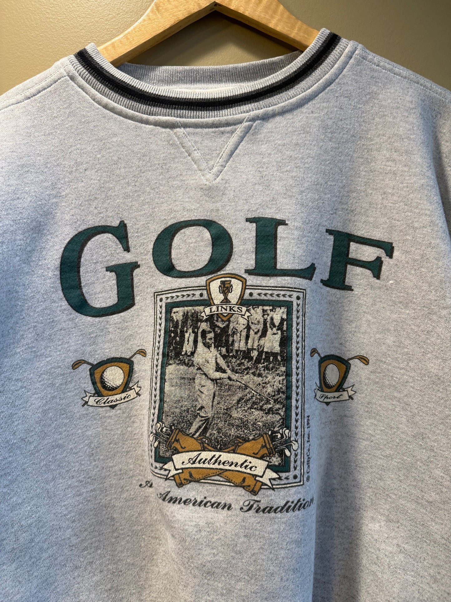 Vintage Golf Crewneck Sweatshirt- S