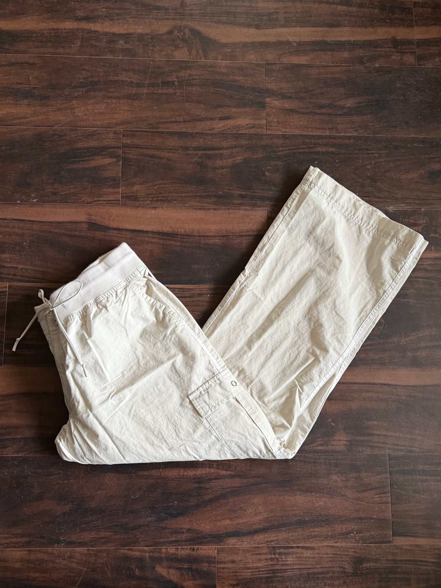 Vintage Y2K Nike White Joggers Track Pants- 32x31