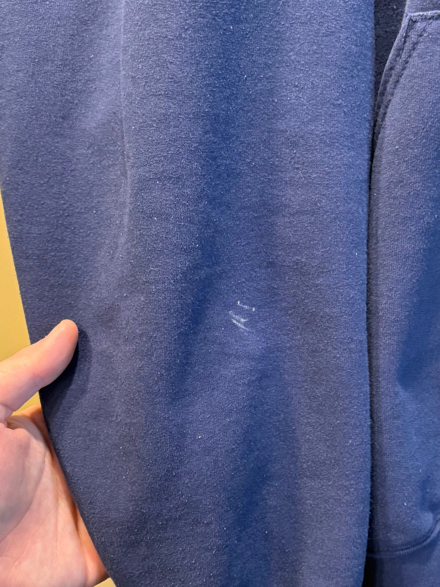 Vintage Carhartt Navy Blue Hoodie Sweatshirt- XXL