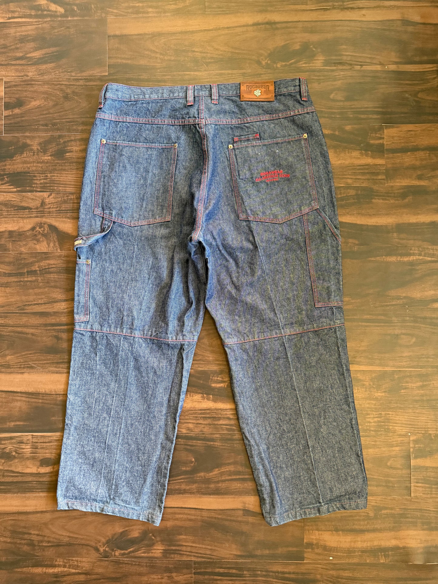 Vintage Roca Wear Baggy Streetwear Denim Jeans- 40x30