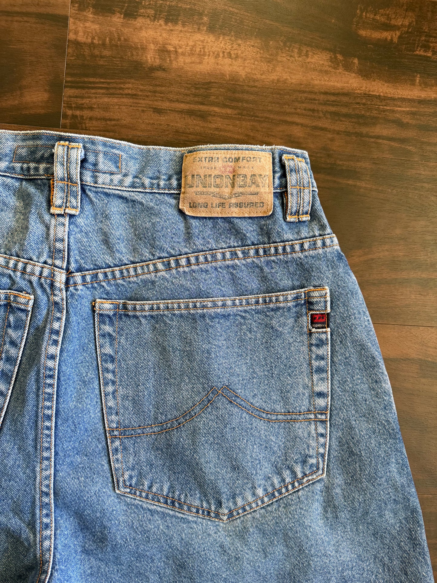 Vintage Y2K Union Bay Surf Wear Denim Jean Shorts- 33