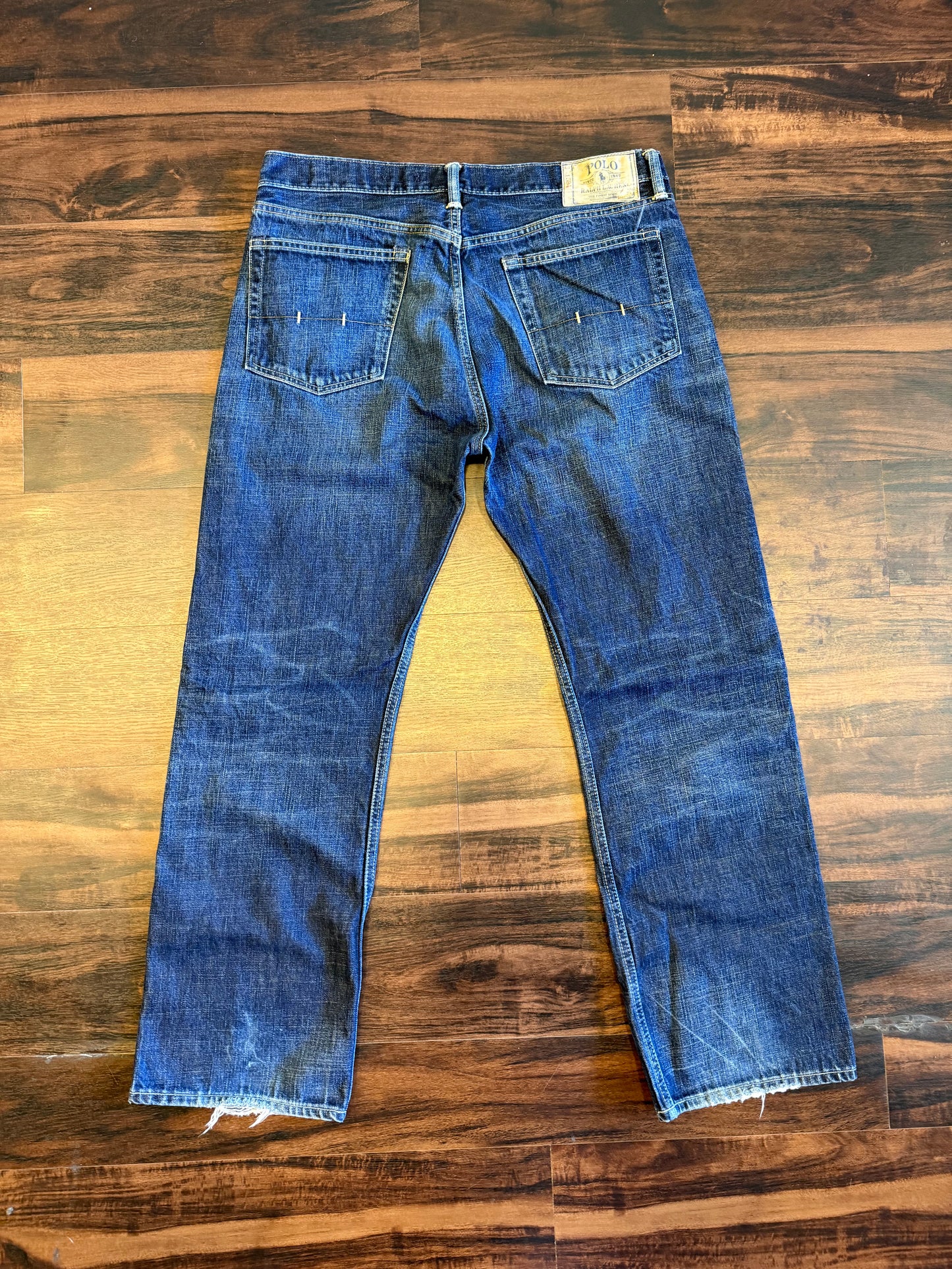 Vintage Polo Ralph Lauren Dark Wash Jeans- 34x30