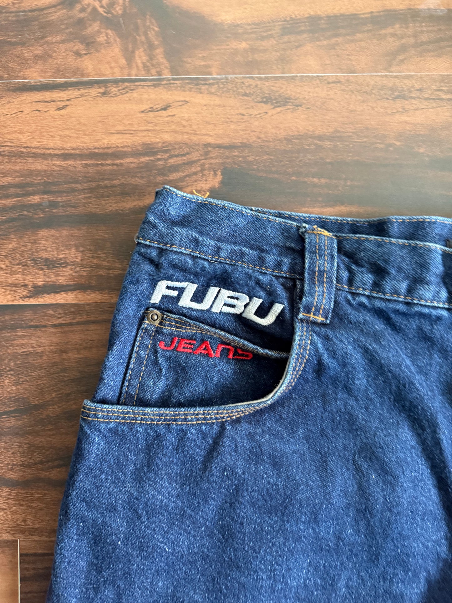 Vintage Fubu Sport Carpenter Streetwear Denim Jeans- 34x34