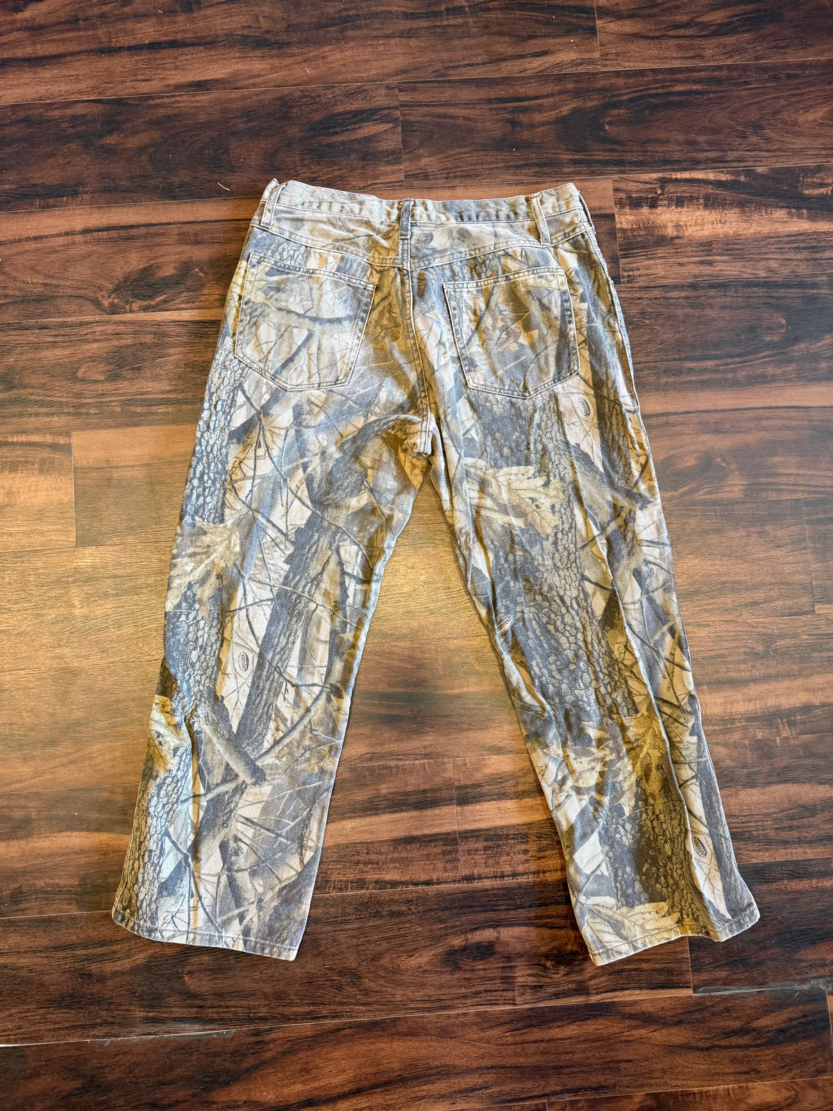 Vintage Outfitters Ridge Tree Camo Double Knee Work Pants- 34x29