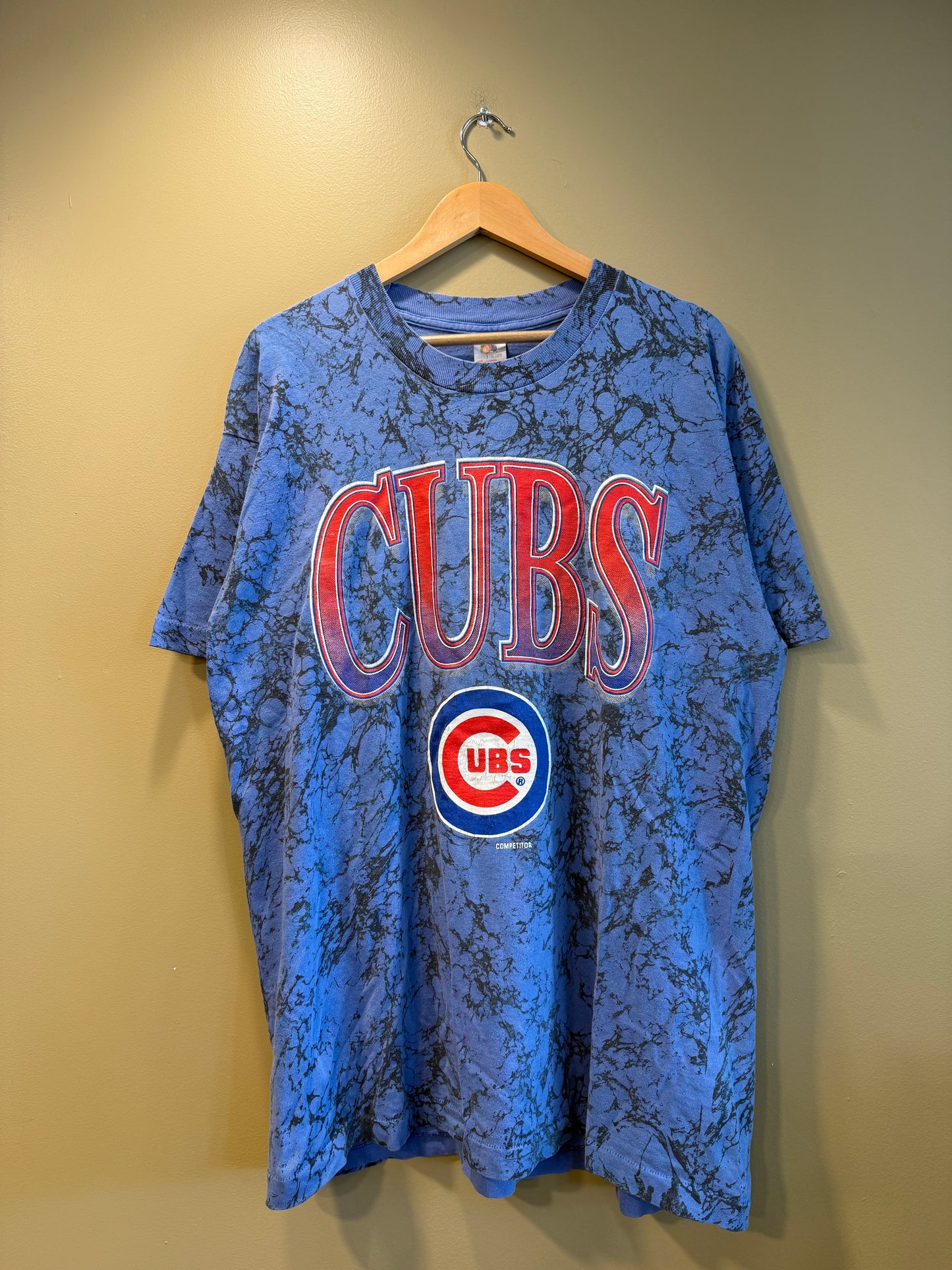 Vintage Chicago Cubs MLB Blue T-Shirt- XL