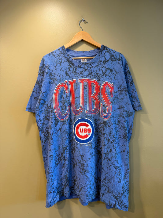 Vintage Chicago Cubs MLB Blue T-Shirt- XL
