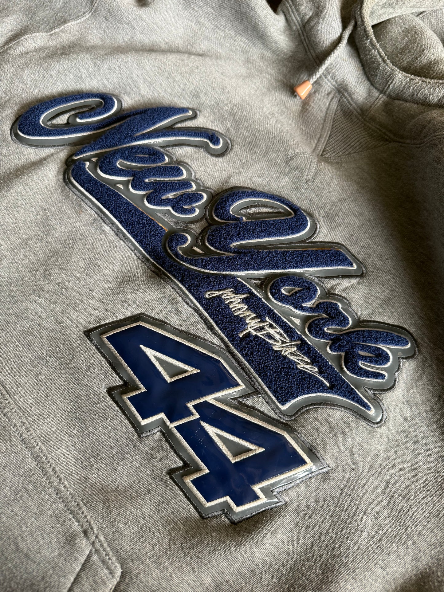 Vintage Johnny Blaze New York Yankees Streetwear Heavyweight Hoodie Sweatshirt- XL