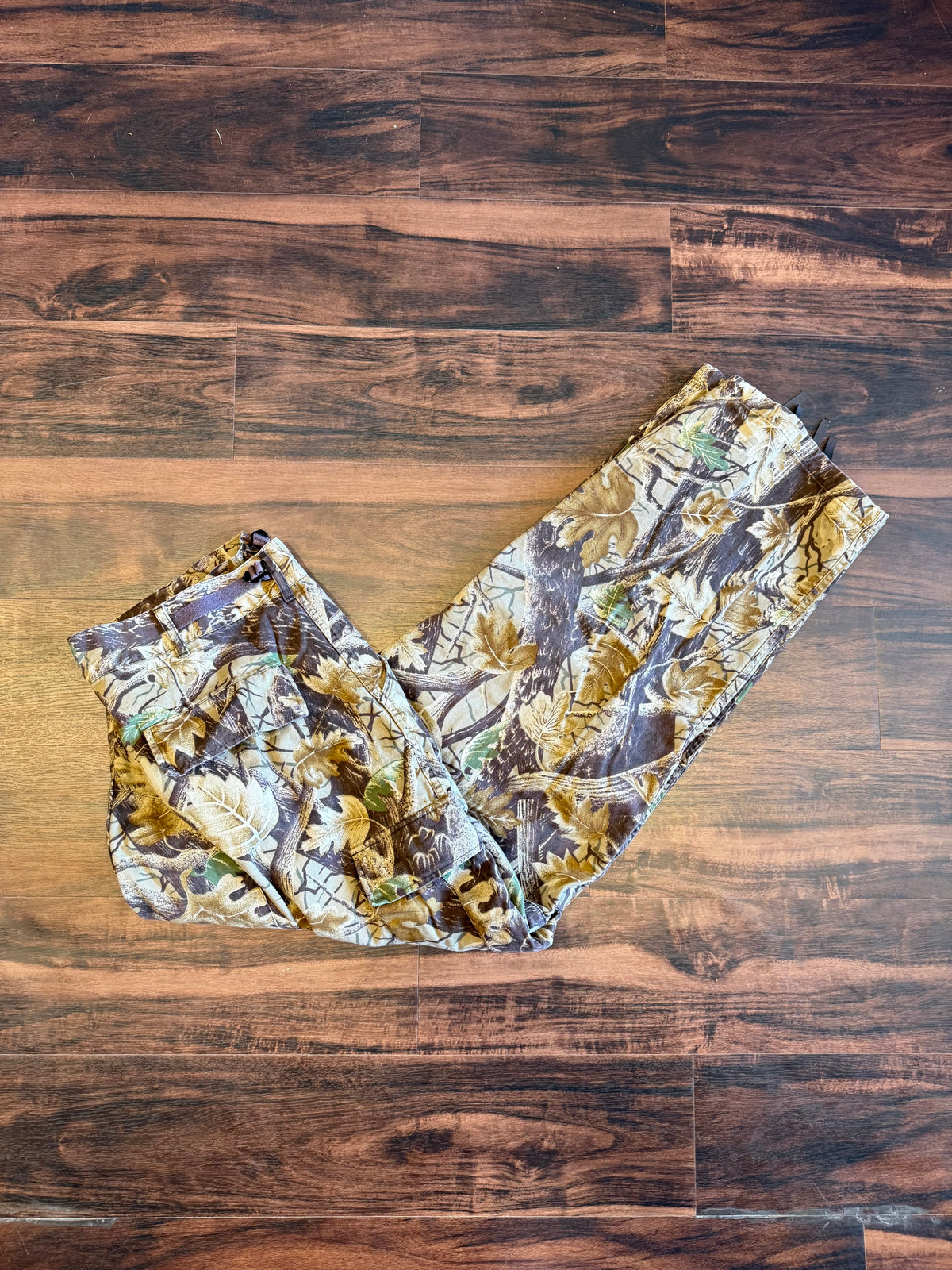 Vintage Master Sportsman Camo Cargo Pants- 38x32