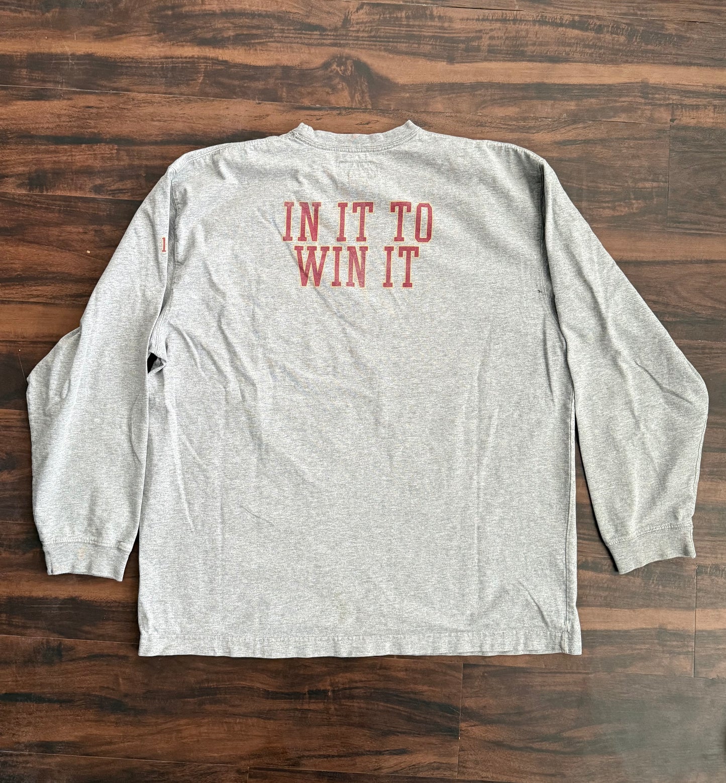 Vintage Abercrombie & Fitch Athletic Department Longsleeve T-Shirt- XL