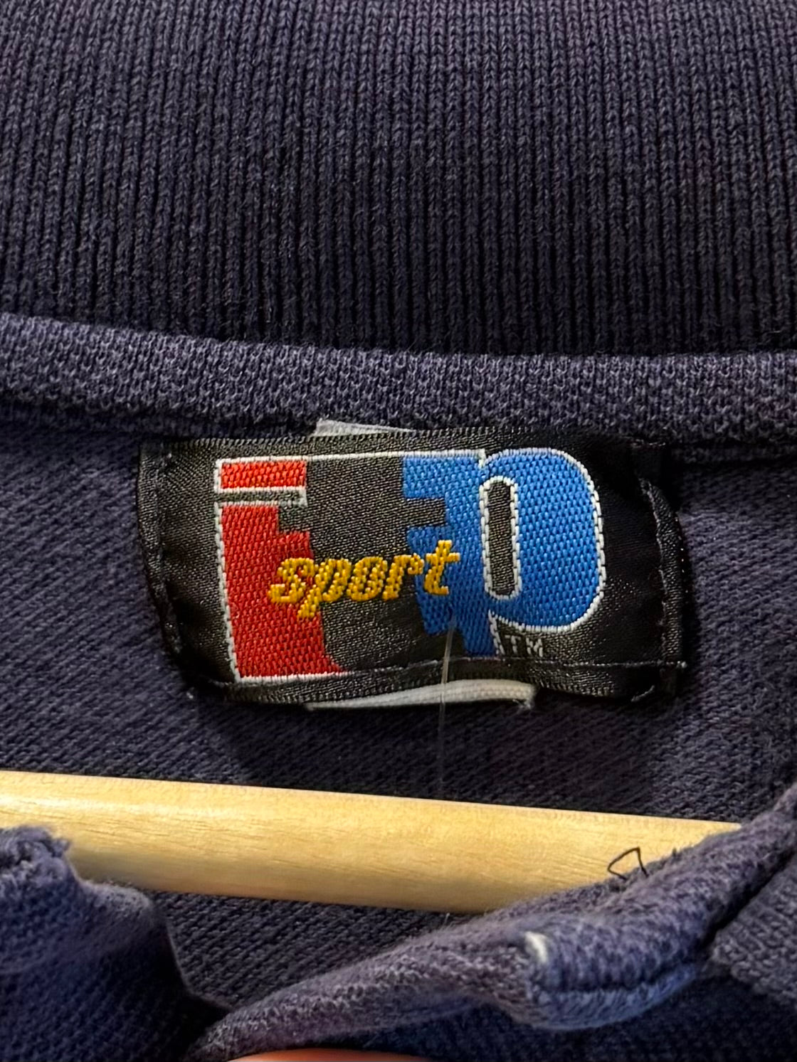 Vintage NBC Sports Blue Polo Shirt- L