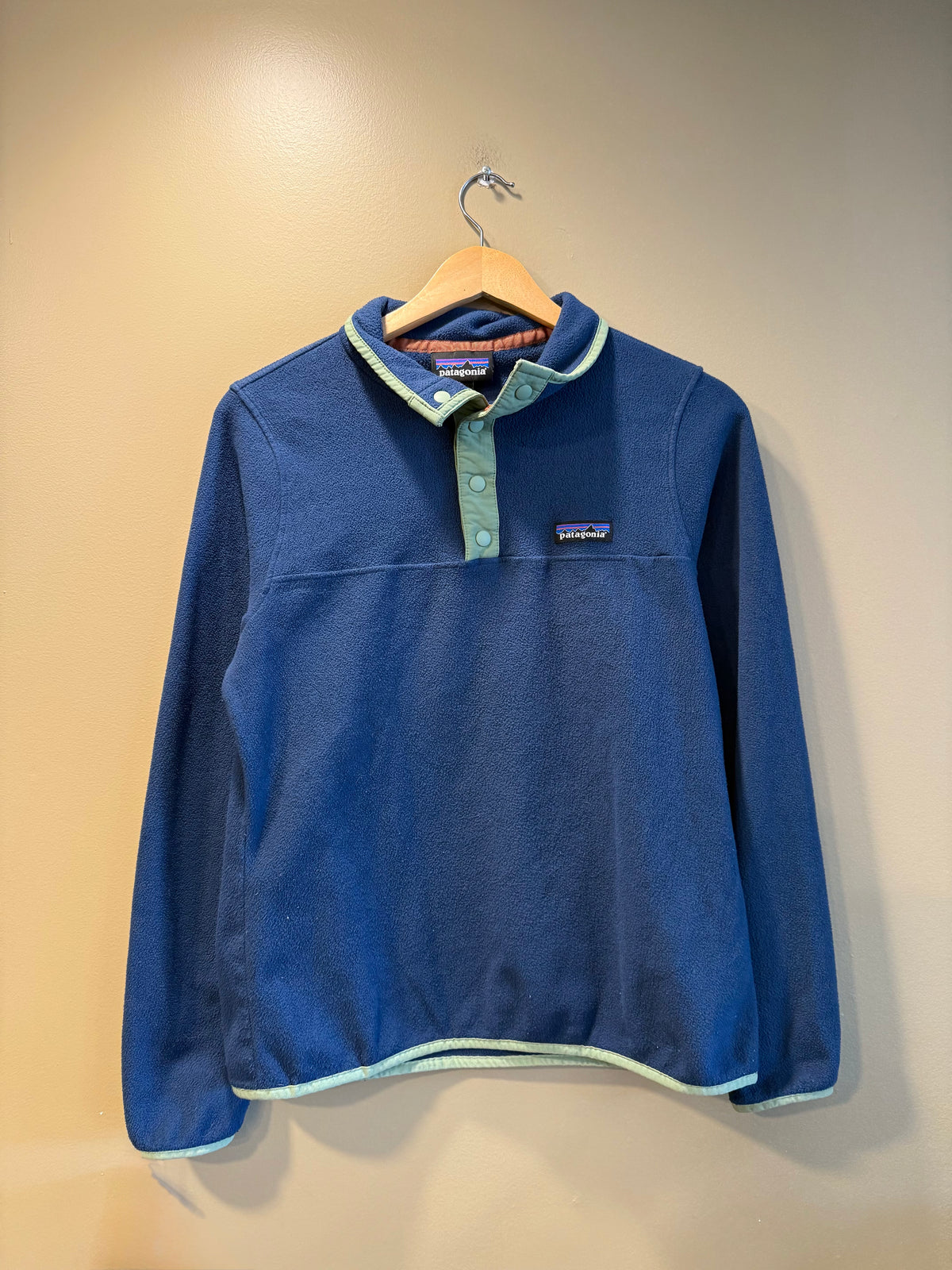 Vintage Patagonia Blue Fleece Jacket- S
