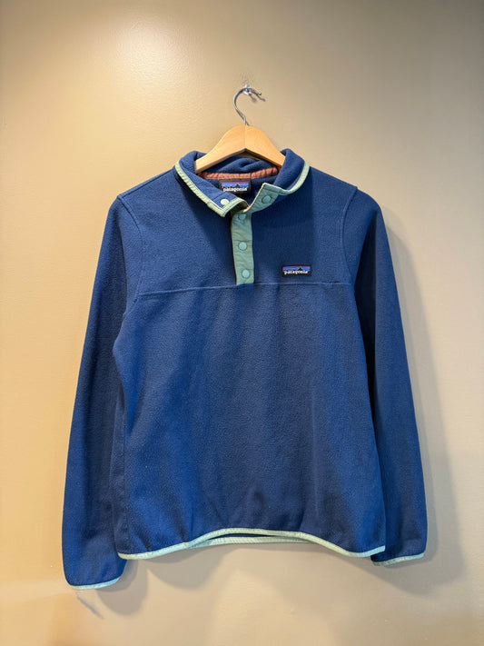 Vintage Patagonia Blue Fleece Jacket- S