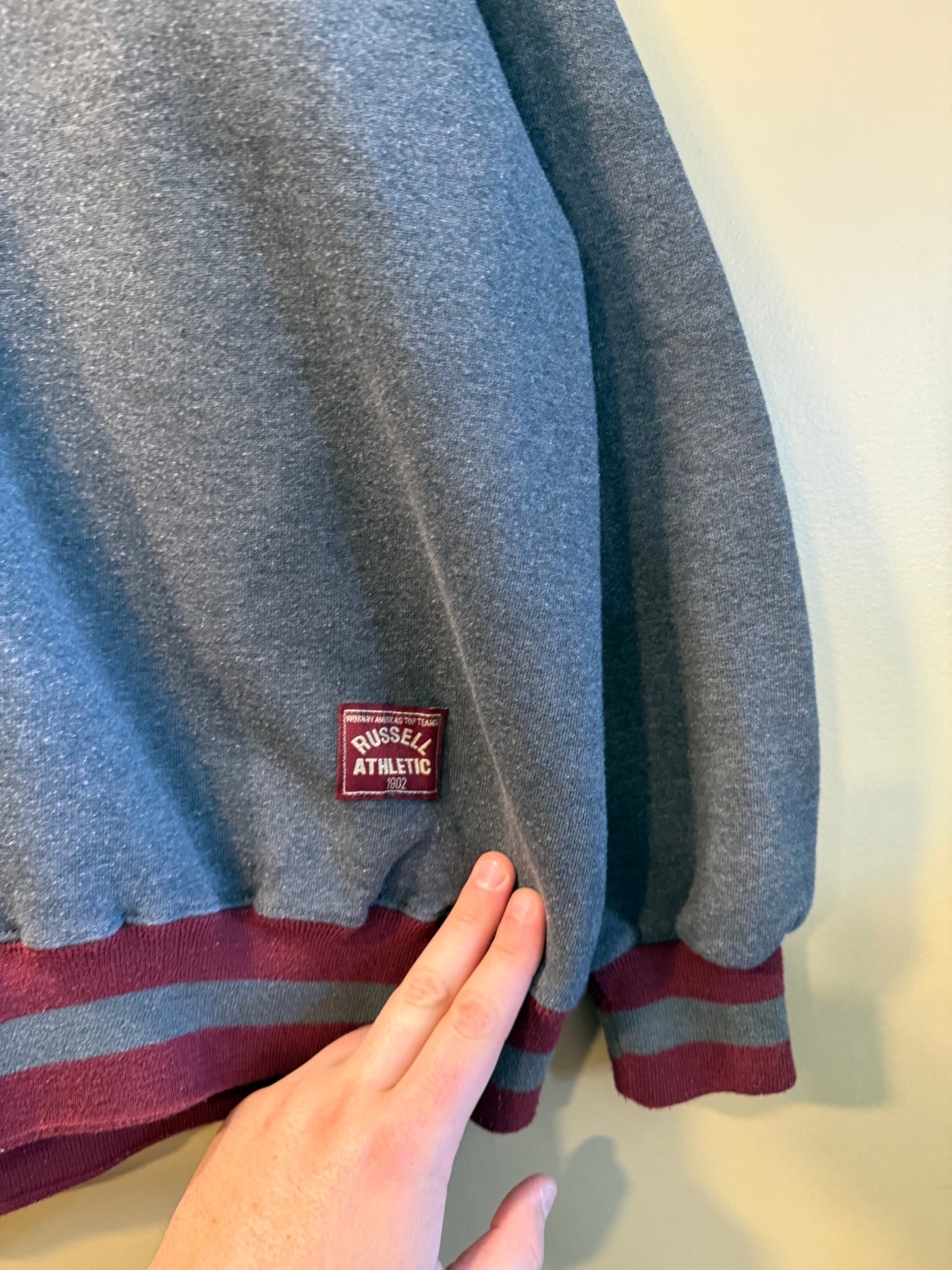 Vintage Russell Athletic San Francisco 49ers Two Tone Crewneck Sweatshirt- XXL