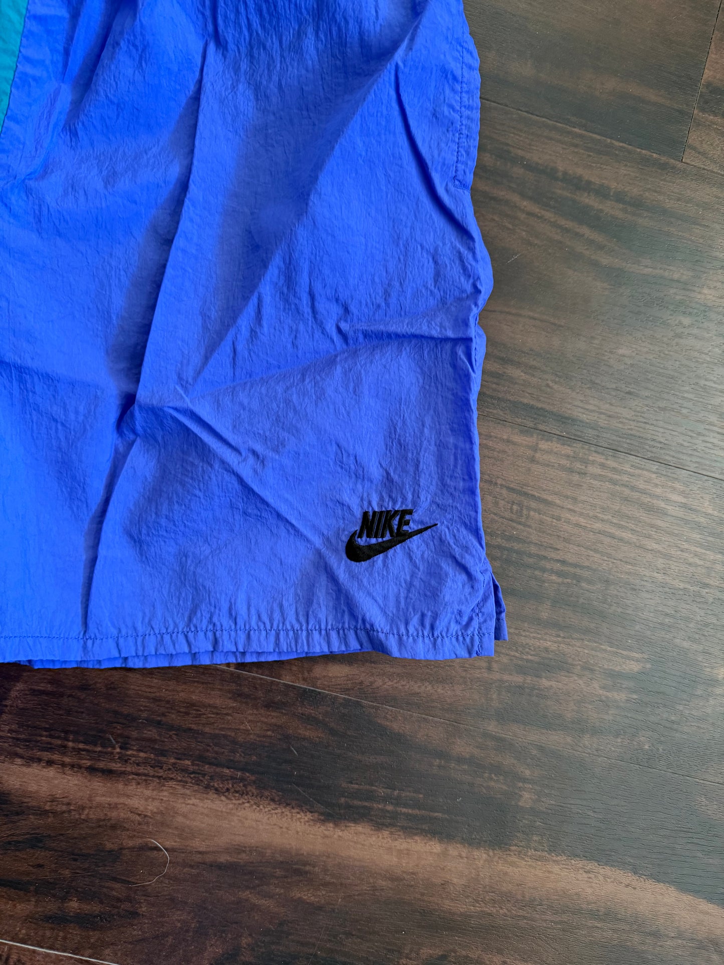Vintage Nike 80’s Aqua Blue Athletic Shorts- 30