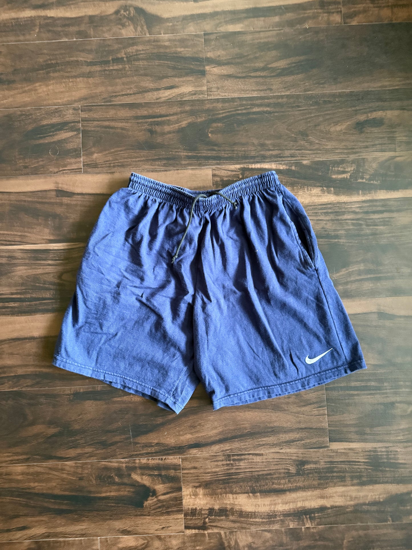 Vintage Nike Navy Blue Athletic Shorts- M