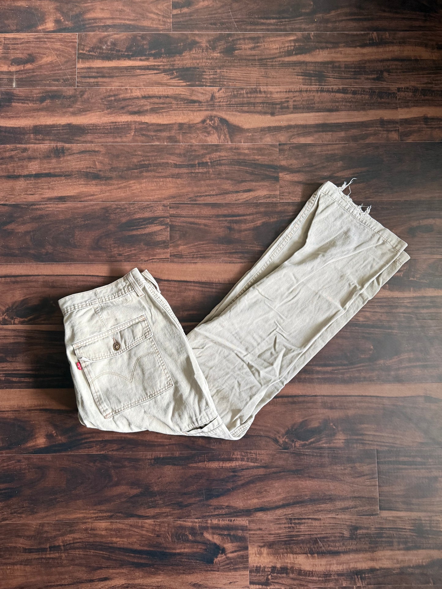 Vintage Levi’s Workwear Khaki Cargo Pants- 34x34