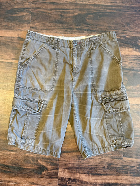 Vintage Denver Hayes Brown Cargo Shorts- 34