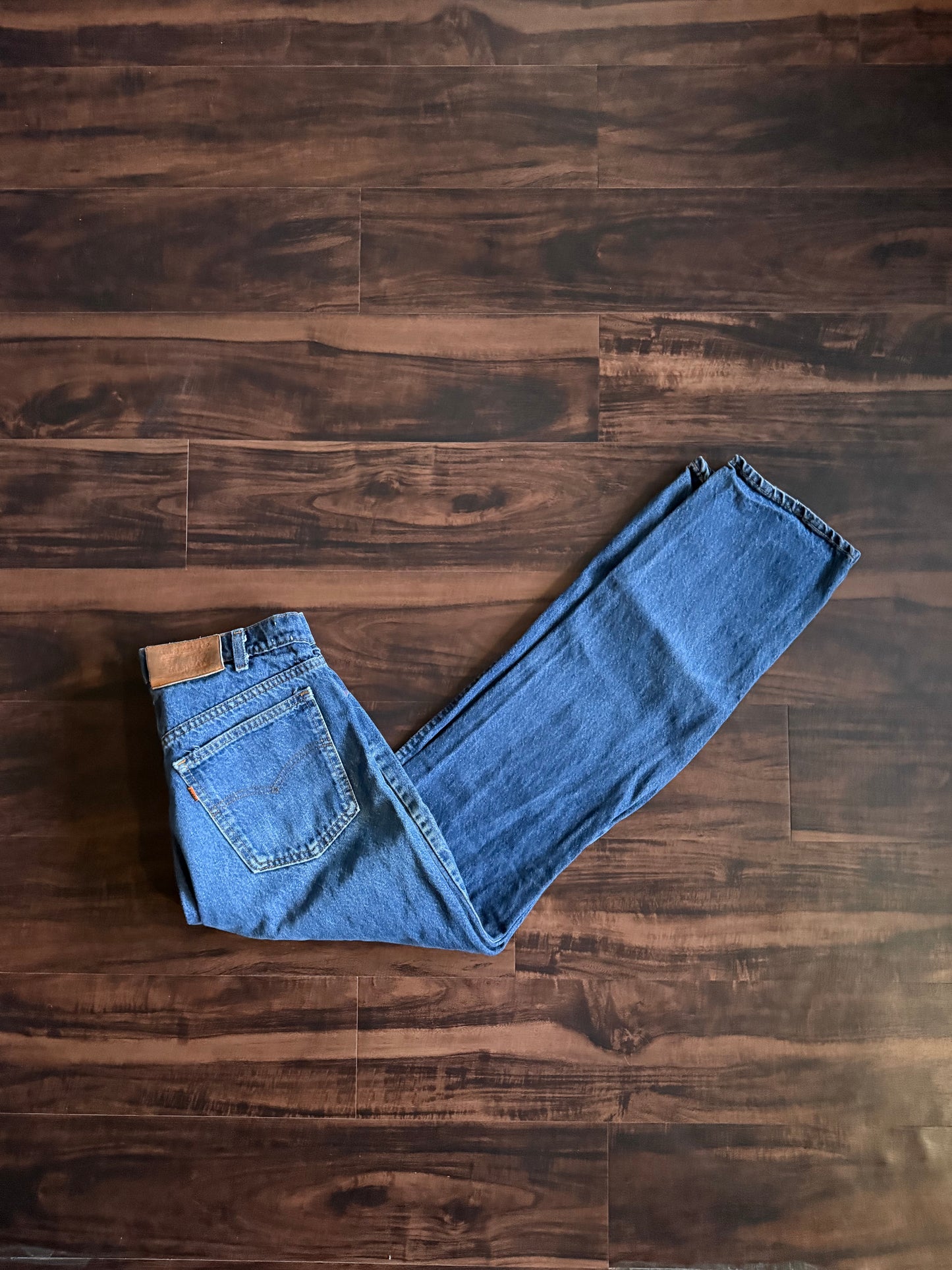 Vintage Levi’s Orange Tab Dark Wash Denim Jeans- 32x32