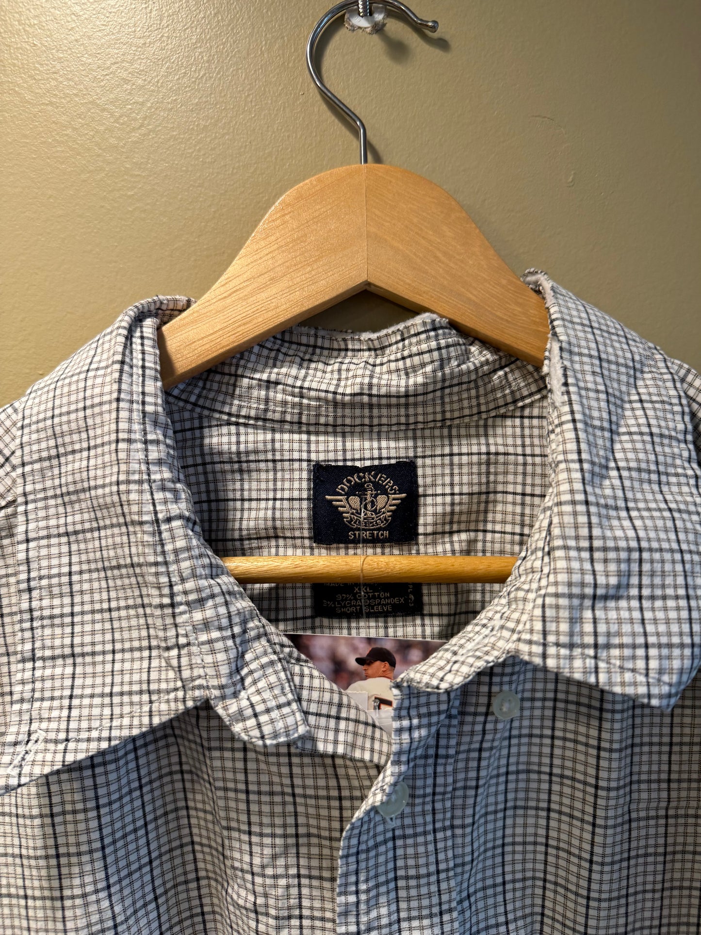 Vintage Dockers Checkered Button-Up Shirt- XXL