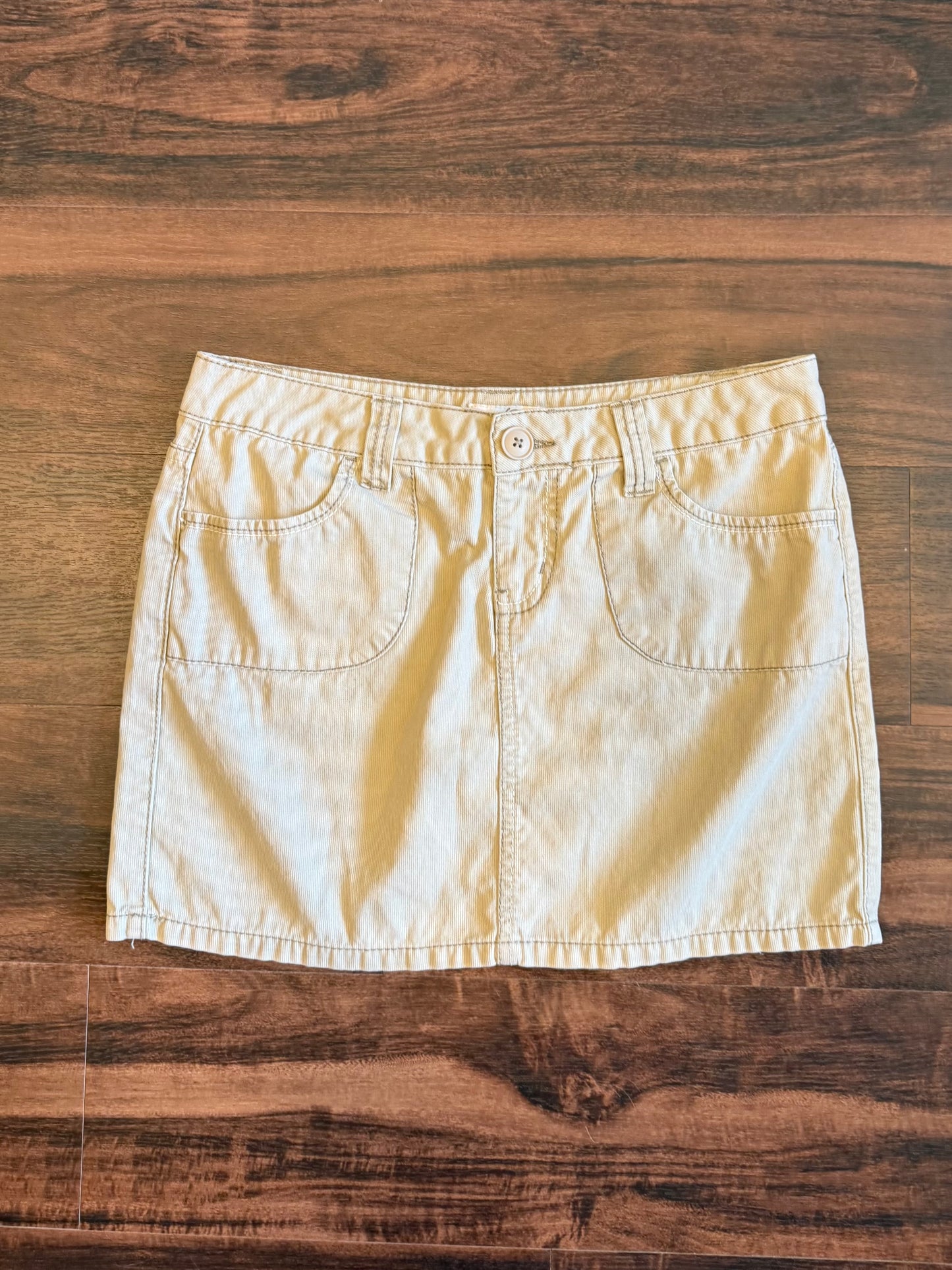 Vintage Wear It Declare It Tan Skirt- 29