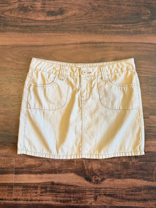 Vintage Wear It Declare It Tan Skirt- 29