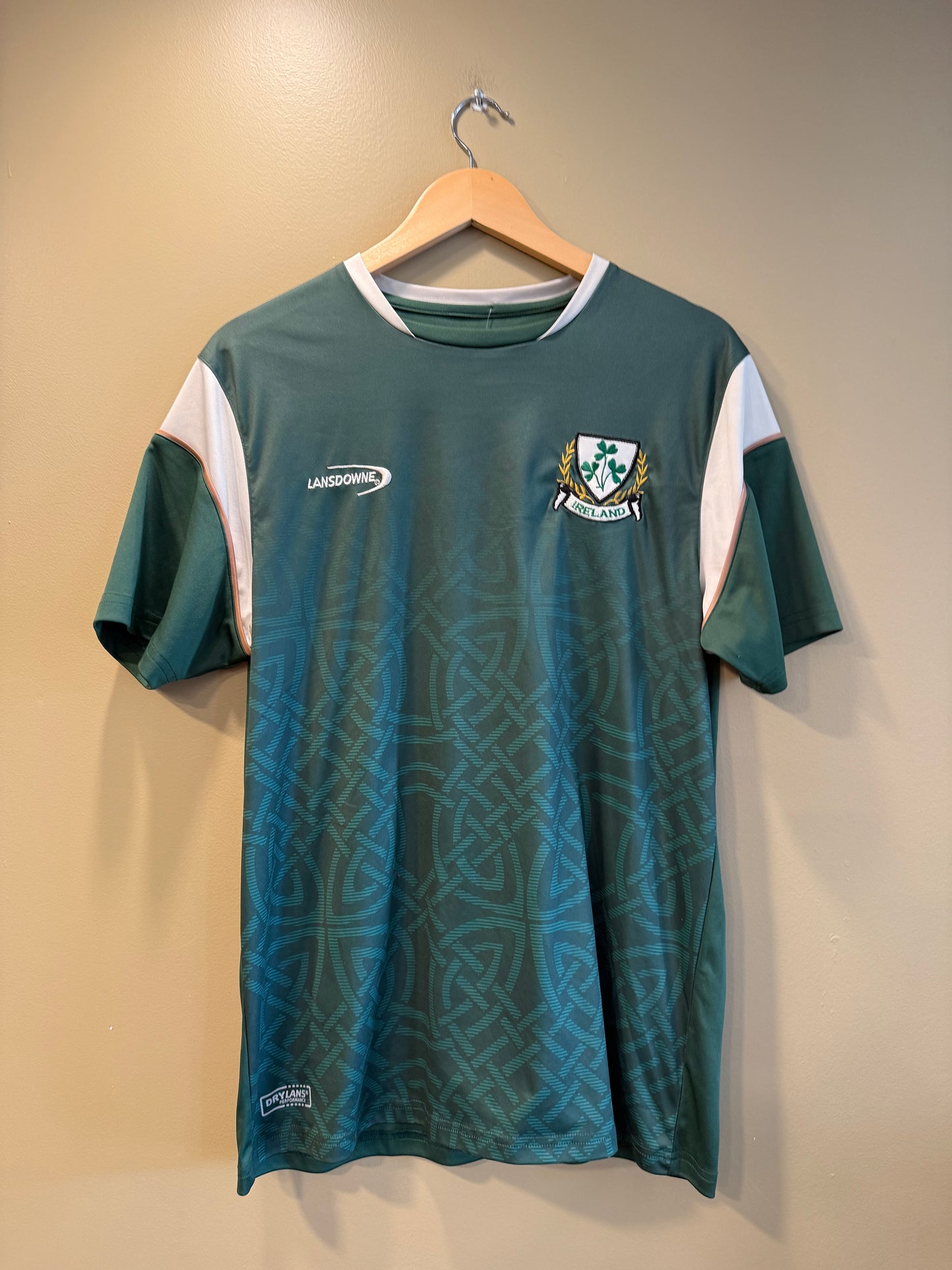 Vintage Irish Rugby Team Green Jersey- M