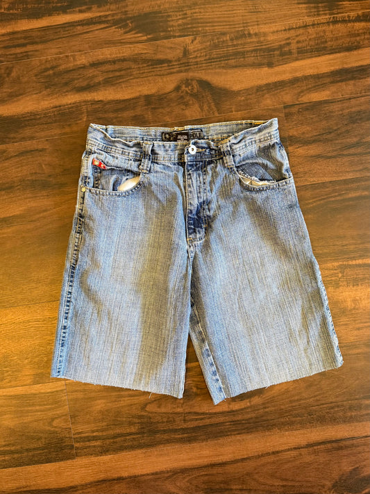Vintage South Pole Light Wash Denim Jean Shorts- 28