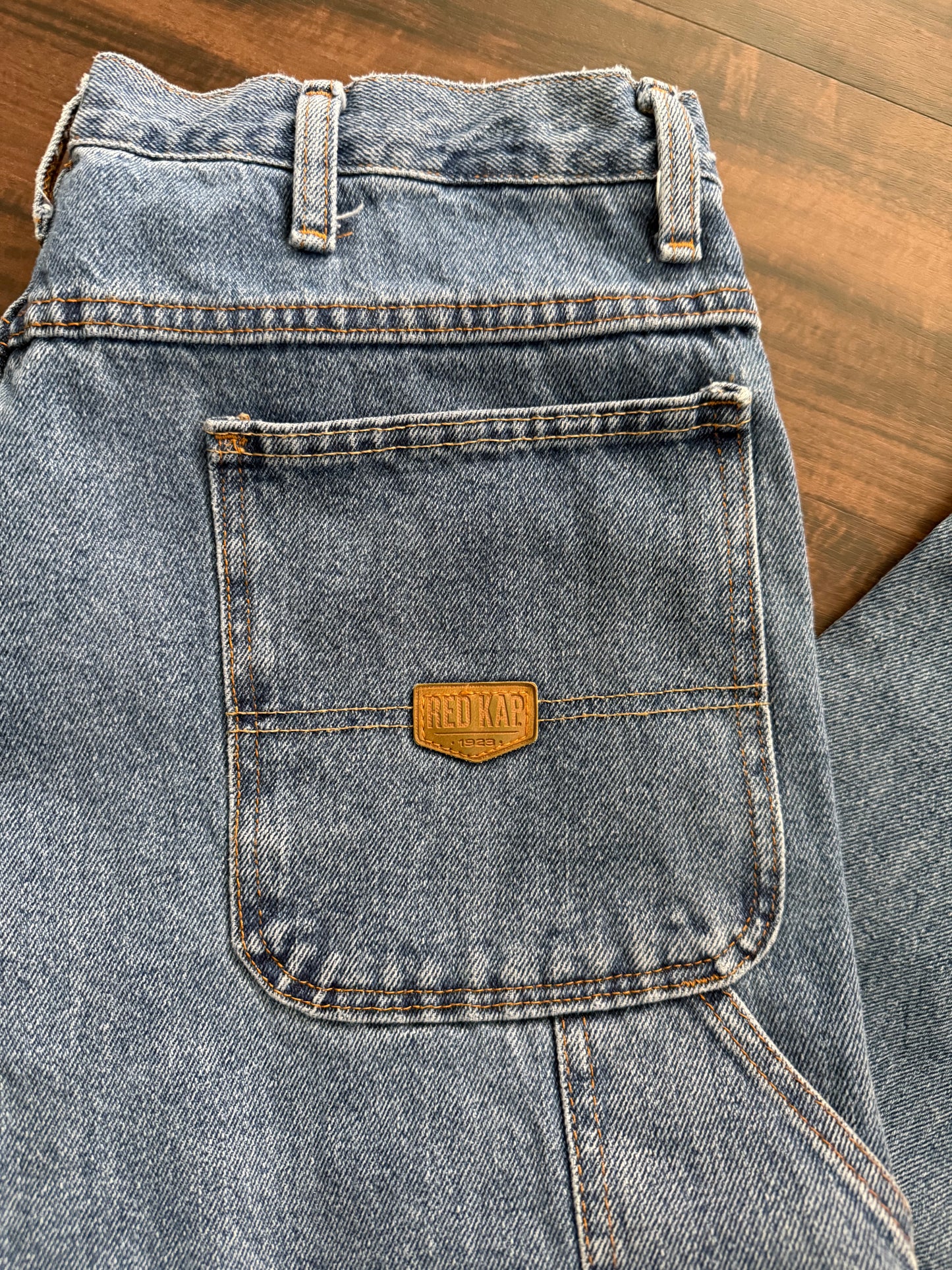 Vintage Red Kap Carpenter Denim Jeans- 34x32