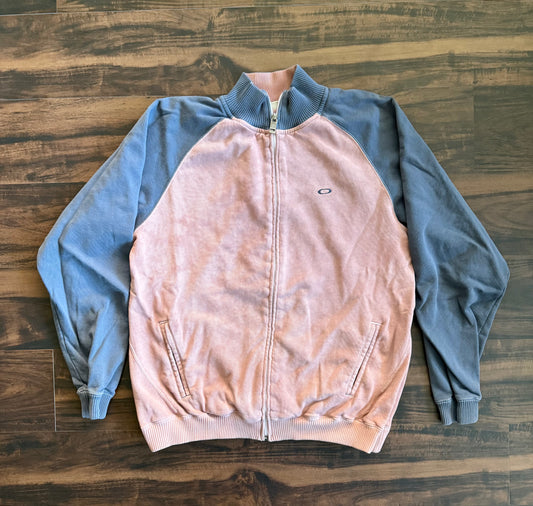 Vintage Oakley Forged Goods Dyed Brown Full-Zip Jacket- S