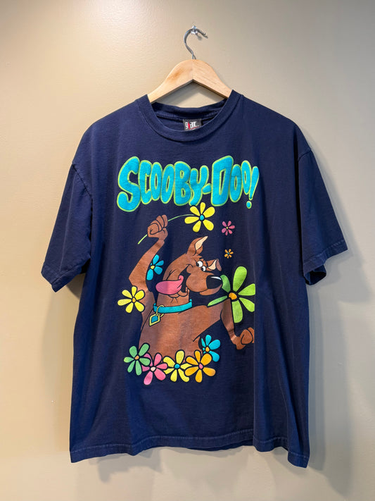 Vintage Giant Brand Scooby Doo Floral T-Shirt- L