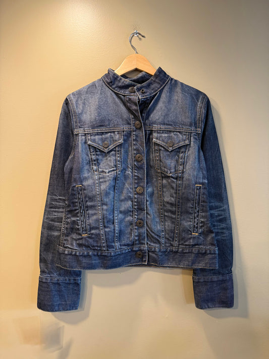 Vintage Gap Women’s Dark Wash Denim Jacket- S