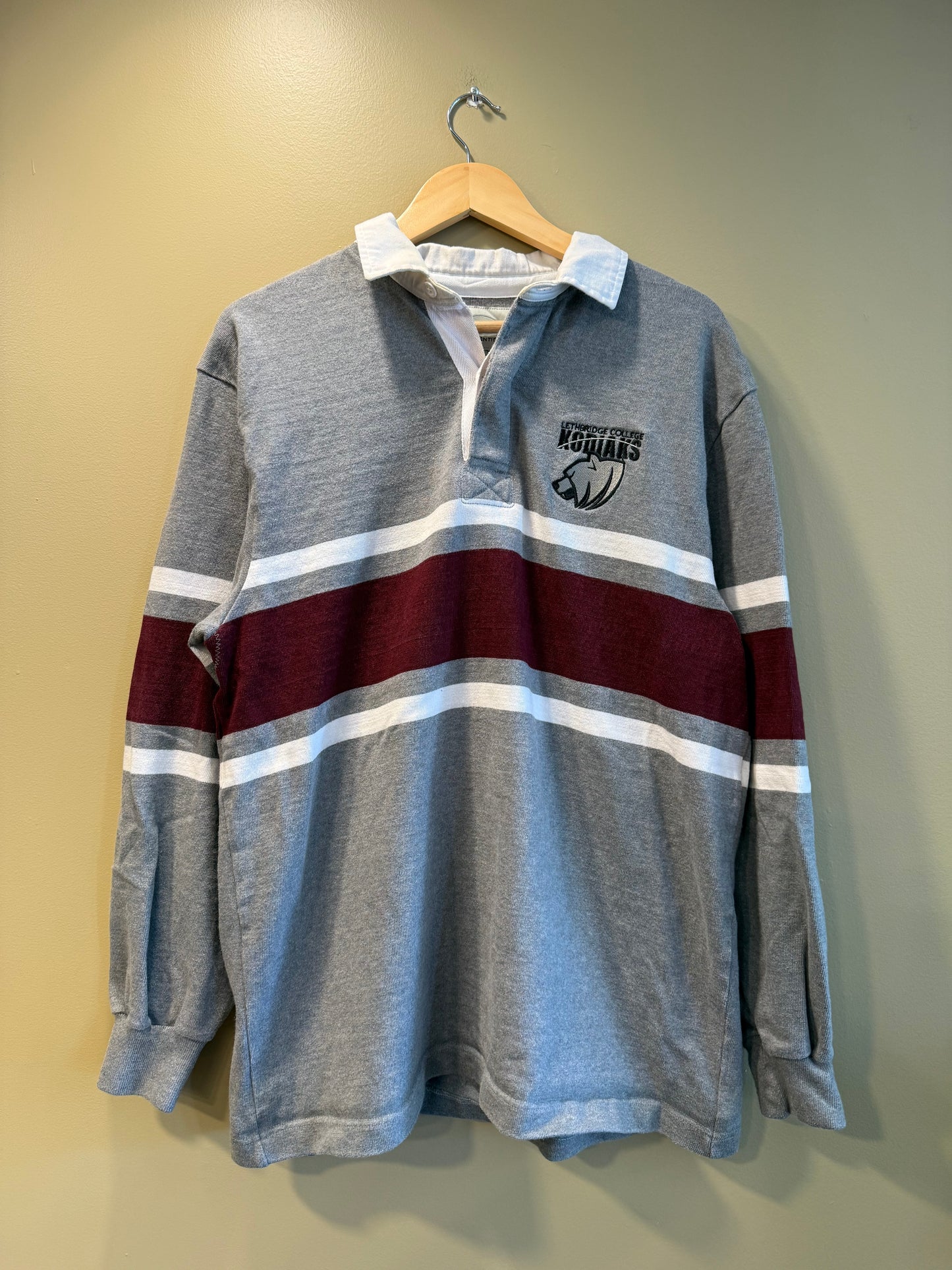 Vintage Lethbridge College Kodaks Rugby Shirt- XL