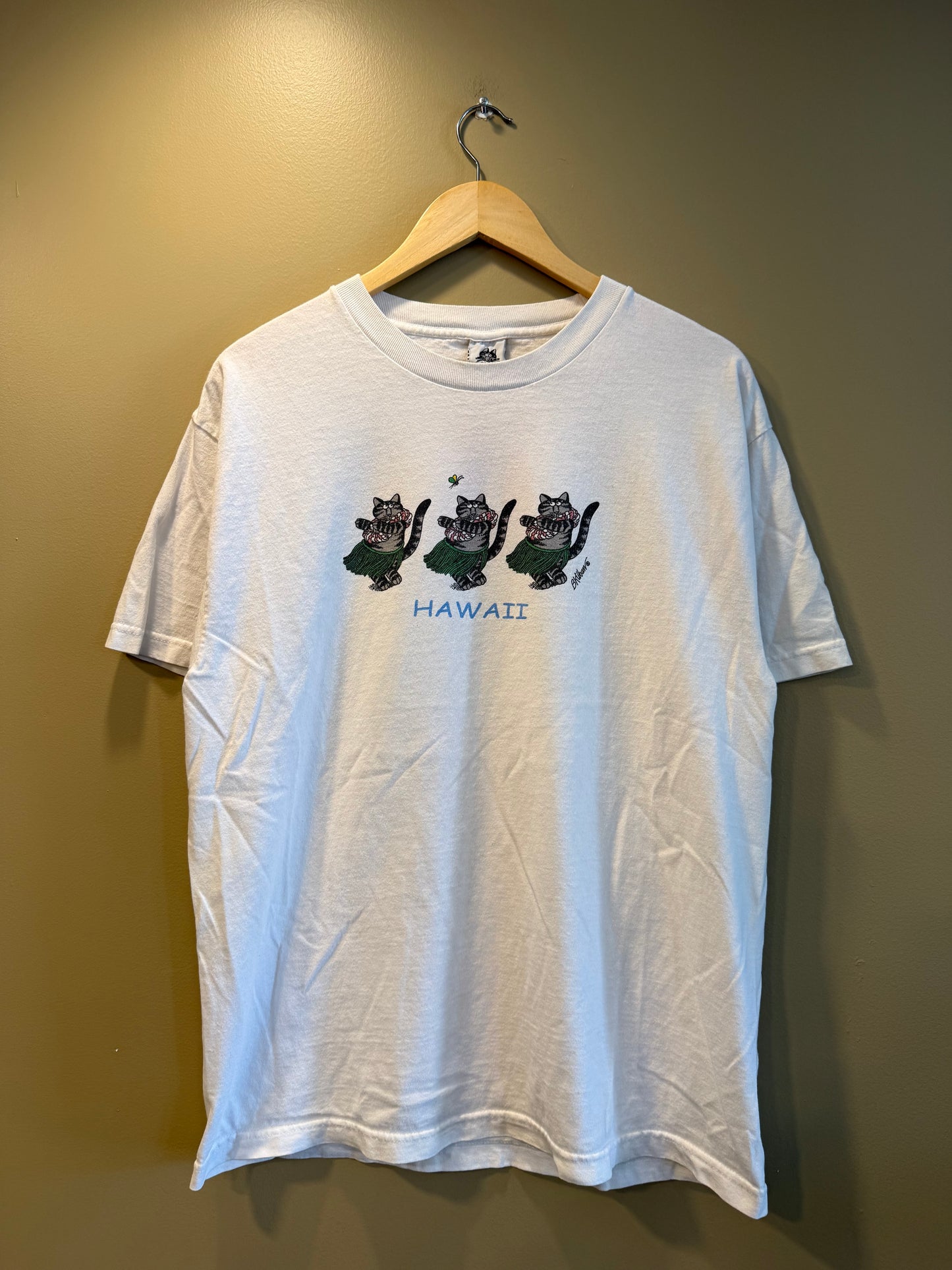 Vintage Hawaii Cats T-Shirt- M
