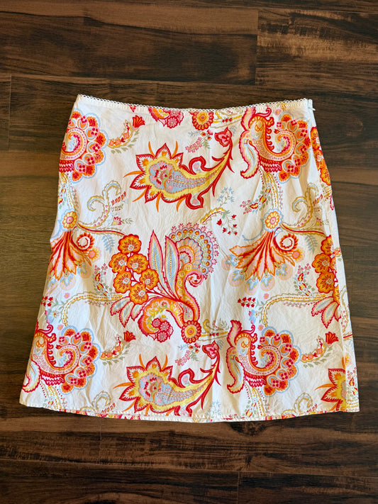 Vintage Tommy Hilfiger Floral Paisley Skirt- 36