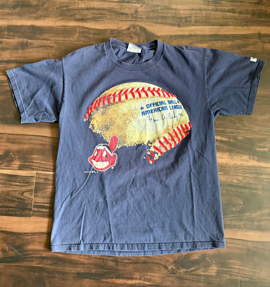 Vintage Cleveland Indians Lee Sport Baseball T-Shirt- L
