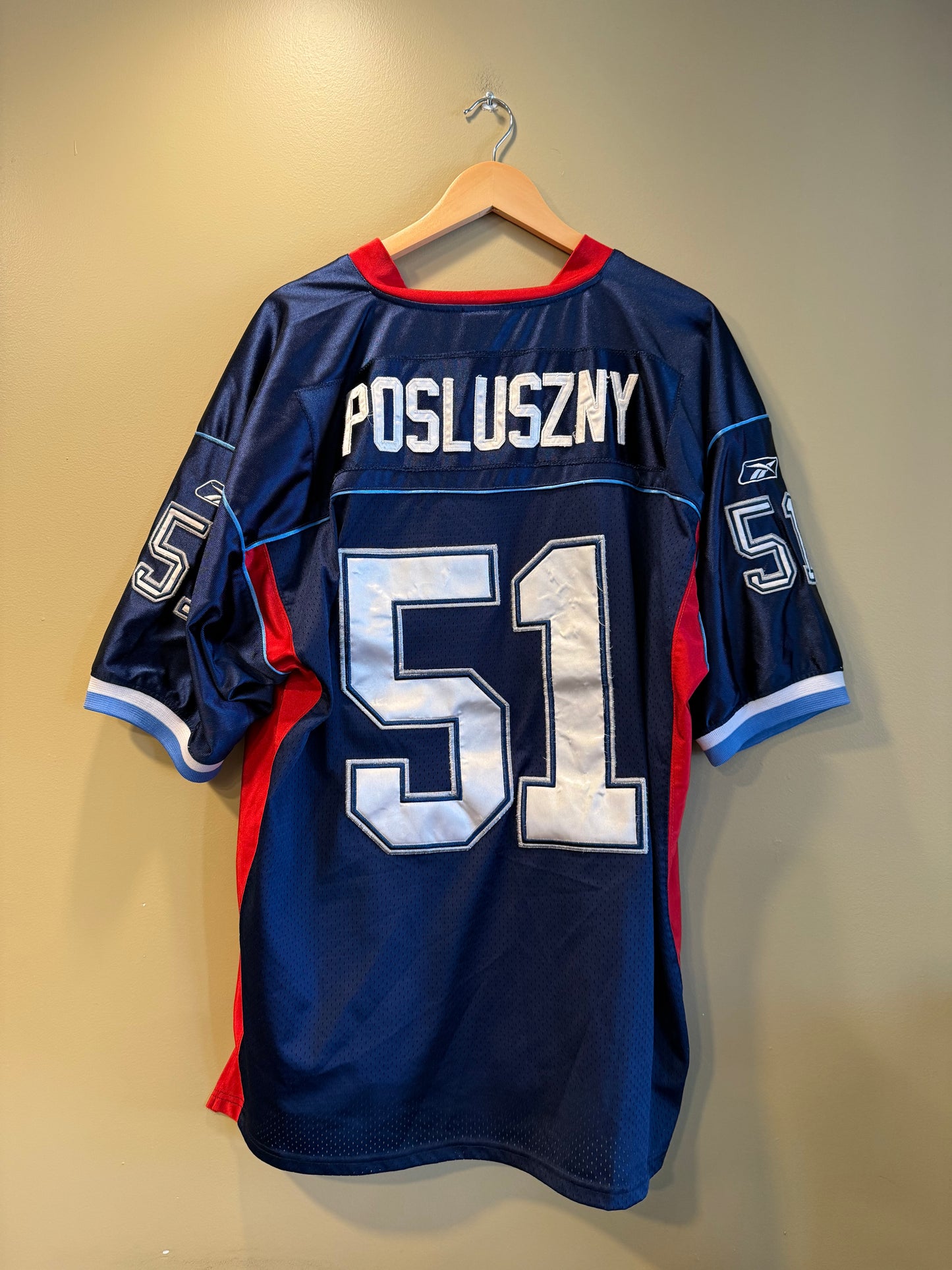 Vintage Buffalo Bills Posluszny Blue Jersey- XXL
