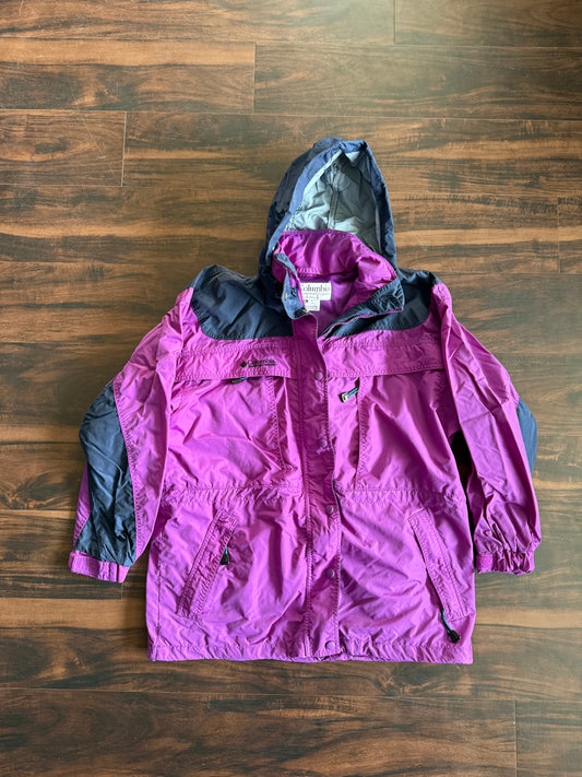 Vintage Columbia Women’s Pink Rain Jacket- S
