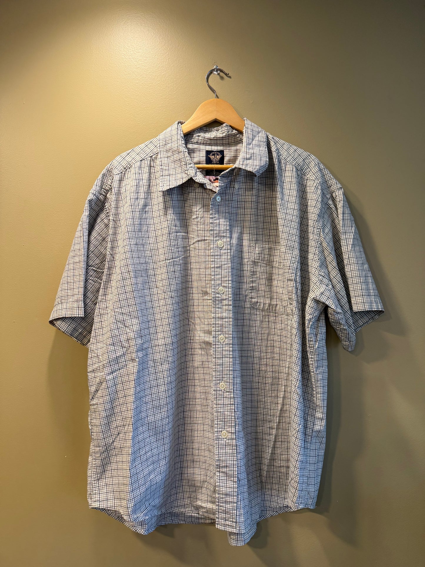 Vintage Dockers Checkered Button-Up Shirt- XXL